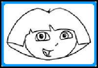 How to Draw Dora the Explorer