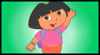 How to Draw Dora the Explorer