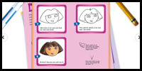 How to Draw Dora the Explorer