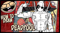 How to Draw Deadpool: Step-by-Step Comic Version Tutorial