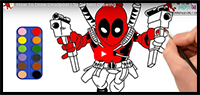 How to Draw and Paint Deadpool