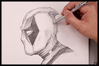 How to Draw Deadpool | Sketch Tutorial