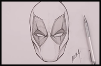 How to Draw Deadpool | Sketch Tutorial