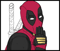 How to Draw Deadpool (OOPS!) | Step by Step | Deadpool & Wolverine