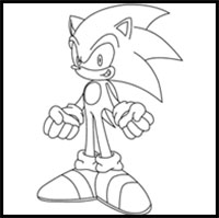 How to Draw Sonic the Hedgehog