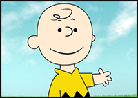 How to Draw Charlie Brown Step By Step