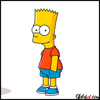 How to Draw Bart Simpson