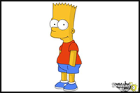 How to Draw Bart Simpson