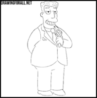 How to Draw Kent Brockman