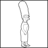 Marge Simpson Porn Pencil Art - How to Draw The Simpsons Characters : Drawing Tutorials & Drawing & How to  Draw The Simpsons Illustrations Drawing Lessons Step by Step Techniques for  Cartoons & Illustrations