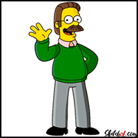 How to Draw Ned Flanders