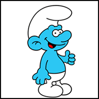 Learn How to Draw a Smurf