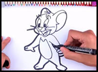 How to Draw Tom and Jerry Cartoon Characters : Drawing Tutorials ...