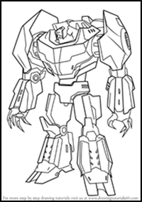 How to Draw Grimlock from Transformers