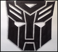 How to Draw Transformers Logo/Symbol (Autobots)