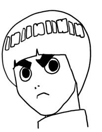 How To Draw Manga Character Rock Lee