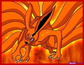 How To Draw Manga Character Nine Tailed Demon