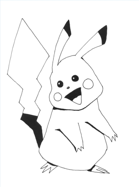  HowTo Draw Pokemon Pikachu