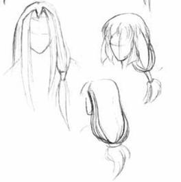 How to Draw Straight Hair and the Human Face: Drawing Tutorials ...