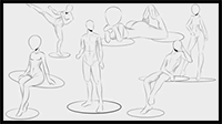 how to draw anime Basic ++: April 2011  Human figure drawing, Drawing poses,  Action poses