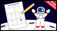 How to Draw an Astronaut