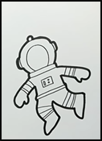 Drawing  an Astronaut