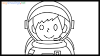 How to Draw an Astronaut