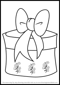 How to Draw Gifts & Presents with Bows & Wrapped with Easy Step by Step  Drawing Lessons & Tutorials for Kids
