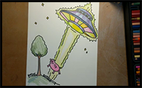 How to Draw a UFO