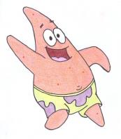 How to Draw Patrick Star from Spongebob Squarepants Lessons: Drawing ...