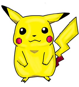 Step by Step Drawing Lesson : How to Draw Pikachu Pokemon Characters