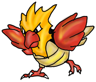 Spearow-finished - How to Draw Spearow from Pokemon for Kids