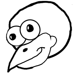 how to draw cartoon chicken beak