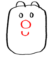 Step 4 How to Draw Wubbzy from Wow Wow Wubbzy Step by Step Drawing Tutorial for Preschoolers