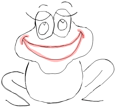 Step 6 How to Draw Cartoon Frogs Step by Step Drawing Lessons