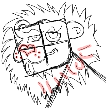 Step 7 How to Draw Cartoon Lions Step by Step Drawing Tutorials