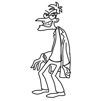 drawing doofenshmirtz