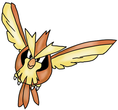 How To Draw Pidgey from Pokemon Step by Step Lesson for Kids