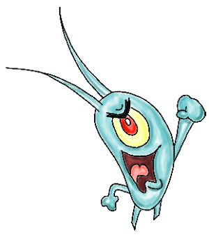 plankton spongebob