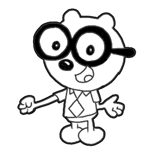 Finished Drawing of Walden from Wow Wow Wubbzy