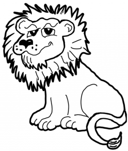 How to Draw Cartoon Lions / Jungle Animals Step by Step Drawing ...