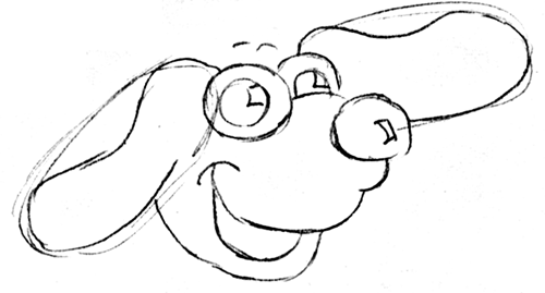 Step 7 How to Draw Cartoon Dogs Step by Step Drawing Tutorial for Kids