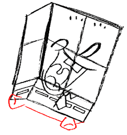 Step 10 How to Draw Spongebob Squarepants Doing the Wave : Step by Step Drawing Lessons