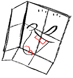 Step 6 How to Draw Spongebob Squarepants Doing the Wave : Step by Step Drawing Lessons