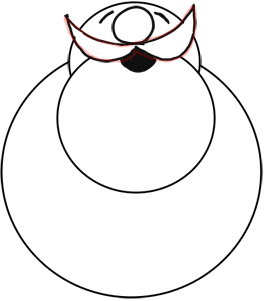 Step 6 Easy How to Draw Santa Clause Step by Step Drawing Tutorial