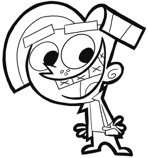 How to Draw Chester from Fairly Odd Parents Step by Step Drawing