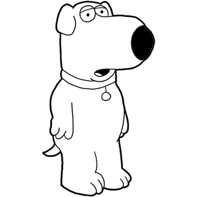 brian griffin family guy