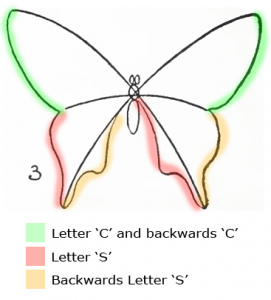 how do you draw a butterfly