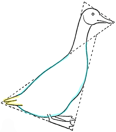 Goose Drawing - How To Draw A Goose Step By Step