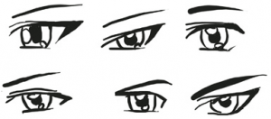 Draw Anime Eyes (Male): How to Draw Manga Boys & Men Eyes Drawing ...